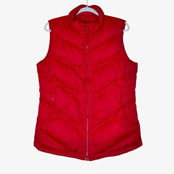 Gander Mountain Jackets & Blazers - Gander Mountain Womens Down Reversible Red Puffer Vest Size M Outdoor Casual